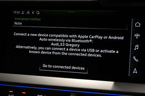 Audi A3 2.0 S3 Black Edition TFSI Quattro SA 4WD 5dr 52