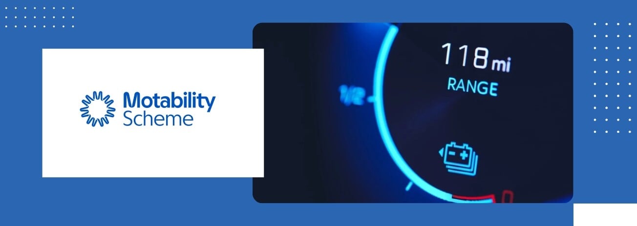 no range anxiety on electric cars on motability