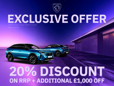 Peugeot E-3008 - March Exclusive