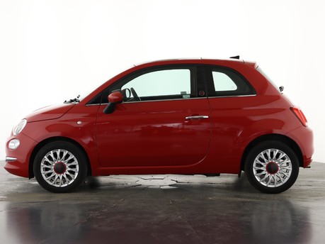 Fiat 500 1.0 Mild Hybrid Red 3dr Hatchback 8