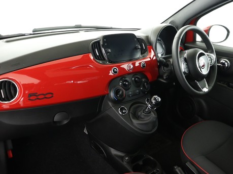 Fiat 500 1.0 Mild Hybrid Red 3dr Hatchback 12