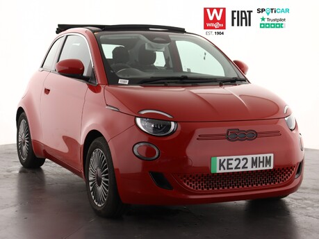 Fiat 500e C 500 87kW Red 42kWh 2dr Auto Convertible
