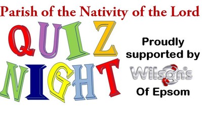 Charity Quiz Night Proudly Supported by Wilsons Epsom