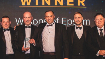 Wilsons win the Used Car Website of the Year Award