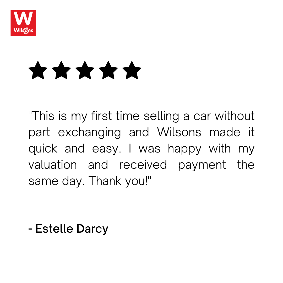 Sell Your Car With Wilsons , Epsom Surrey Wilsons Group