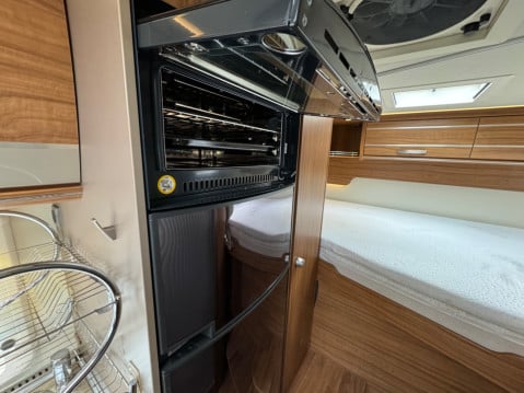 Hymer Exsis I 504 A CLASS FIXED REAR BED, DROP DOWN FRONT BED 17