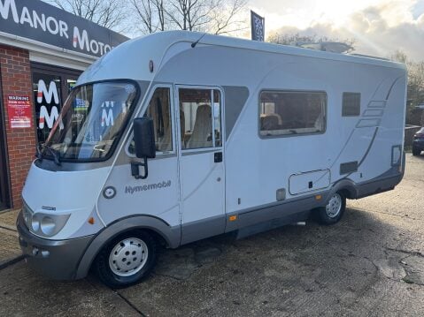 Hymer B544 4 BERTH A CLASS DROP DOWN BED 1