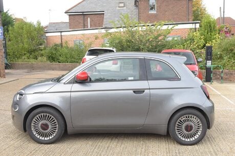 Fiat 500e Red 3