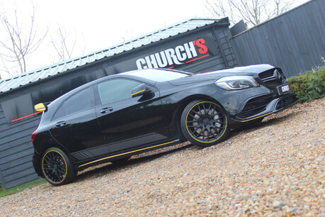 Mercedes-Benz A Class 2.0 AMG A 45 Yellow Night Edition 4Matic Auto 4WD 5dr 1