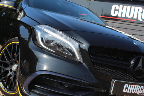 Mercedes-Benz A Class 2.0 AMG A 45 Yellow Night Edition 4Matic Auto 4WD 5dr 4