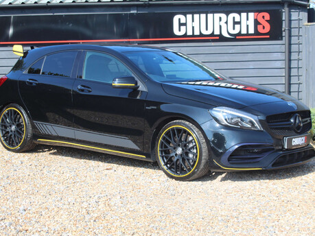 Mercedes-Benz A Class 2.0 AMG A 45 Yellow Night Edition 4Matic Auto 4WD 5dr 
