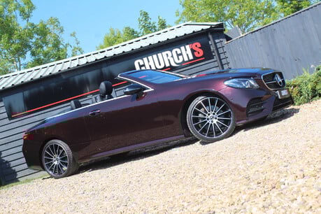Mercedes-Benz E Class 2.0 E220d AMG Line (Premium Plus) Cabriolet 2dr Diesel G-Tronic+ Euro 6 (s/ 1