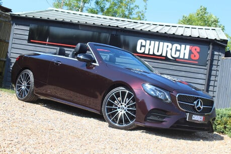 Mercedes-Benz E Class 2.0 E220d AMG Line (Premium Plus) Cabriolet 2dr Diesel G-Tronic+ Euro 6 (s/ 2