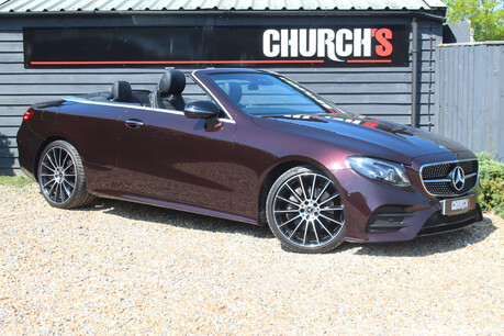 Mercedes-Benz E Class 2.0 E220d AMG Line (Premium Plus) Cabriolet 2dr Diesel G-Tronic+ Euro 6 (s/ 3