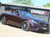 Mercedes-Benz E Class 2.0 E220d AMG Line (Premium Plus) Cabriolet 2dr Diesel G-Tronic+ Euro 6 (s/ 12