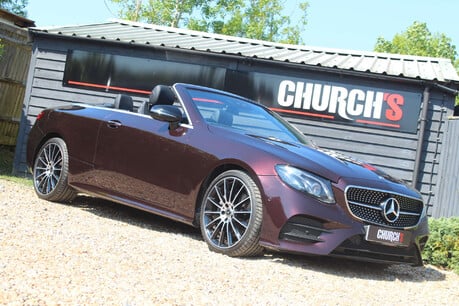 Mercedes-Benz E Class 2.0 E220d AMG Line (Premium Plus) Cabriolet 2dr Diesel G-Tronic+ Euro 6 (s/ 12