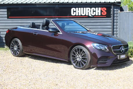 Mercedes-Benz E Class 2.0 E220d AMG Line (Premium Plus) Cabriolet 2dr Diesel G-Tronic+ Euro 6 (s/ 13