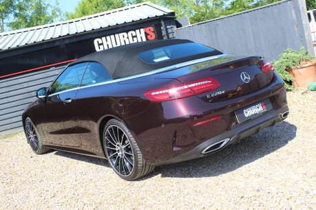 Mercedes-Benz E Class 2.0 E220d AMG Line (Premium Plus) Cabriolet 2dr Diesel G-Tronic+ Euro 6 (s/ 19
