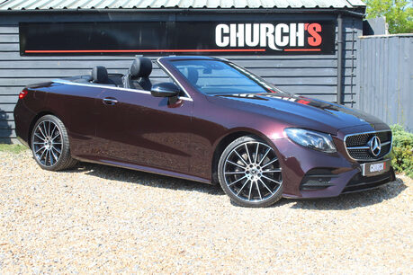 Mercedes-Benz E Class 2.0 E220d AMG Line (Premium Plus) Cabriolet 2dr Diesel G-Tronic+ Euro 6 (s/ 3