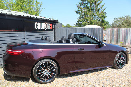 Mercedes-Benz E Class 2.0 E220d AMG Line (Premium Plus) Cabriolet 2dr Diesel G-Tronic+ Euro 6 (s/ 9