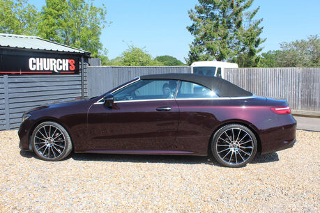 Mercedes-Benz E Class 2.0 E220d AMG Line (Premium Plus) Cabriolet 2dr Diesel G-Tronic+ Euro 6 (s/ 14