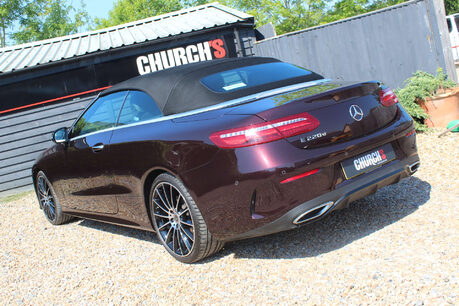 Mercedes-Benz E Class 2.0 E220d AMG Line (Premium Plus) Cabriolet 2dr Diesel G-Tronic+ Euro 6 (s/ 19