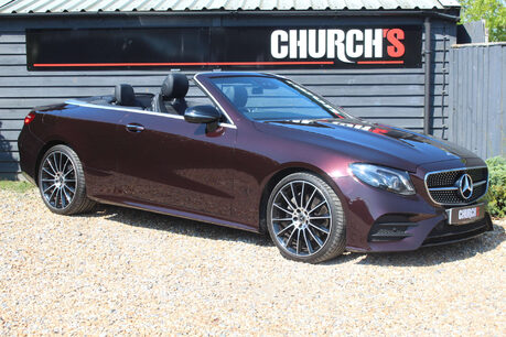 Mercedes-Benz E Class 2.0 E220d AMG Line (Premium Plus) Cabriolet 2dr Diesel G-Tronic+ Euro 6 (s/ 13
