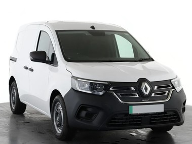 new renault kangoo electric - front view white