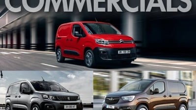 Brand New Vauxhall Combo, Citroën Berlingo and Peugeot Partner Vans 