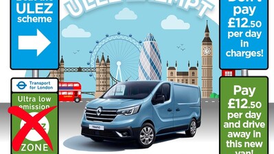 Beat the ULEZ Charge with the new Renault Trafic! 