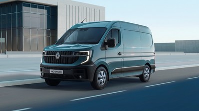 New renault master front view 2024