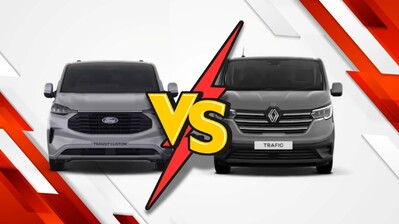 Ford Transit vs Renault Trafic