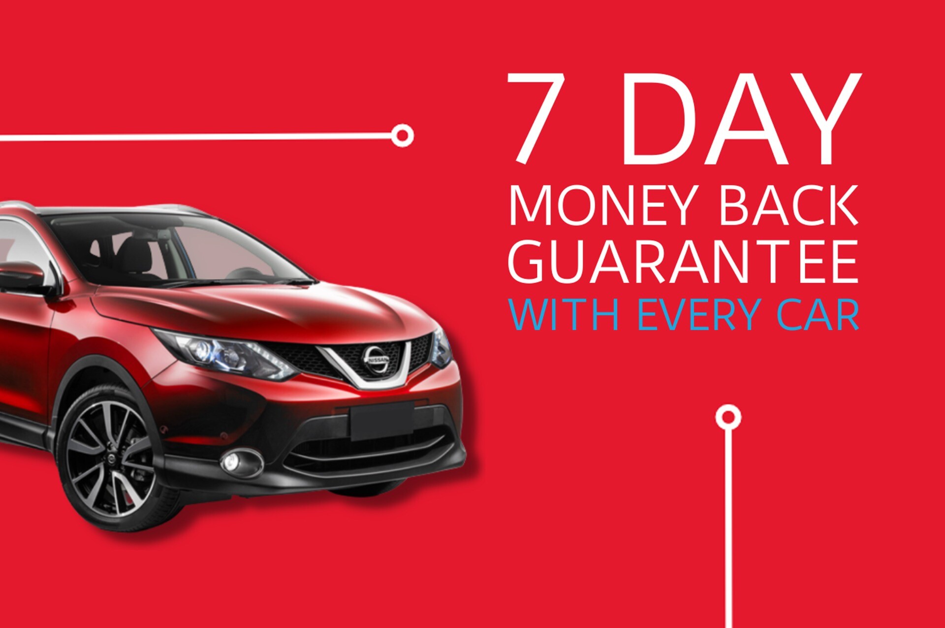 Benefit from a 7 Day Money Back Guarantee on all Avalon Used Cars