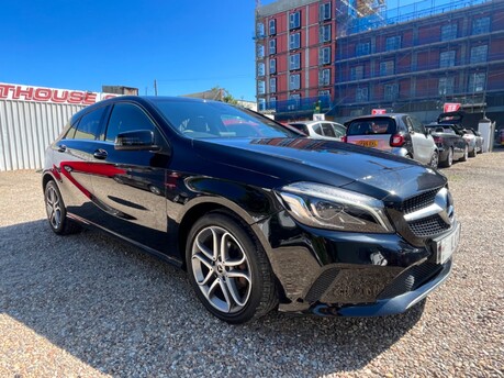 Mercedes-Benz A Class A180D SPORT EDITION ULEZ! 1 PREV OWNER-REVERSING CAMERA-1/2 LEATHER 74MPG! 