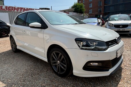 Volkswagen Polo 1.2 R LINE TSI..1 PREVIOUS OWNER..5 MAIN DEALER SERVICES..ONLY £20 R/TAX   