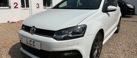 Volkswagen Polo 1.2 R LINE TSI..1 PREVIOUS OWNER..5 MAIN DEALER SERVICES..ONLY £20 R/TAX    1