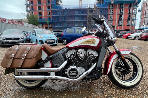 Indian Scout SCOUT..HEEL AND TOE GEAR CHANGE.DOUBLE SEAT.BEACH BARS.ORIGINAL MUFFLERS 1