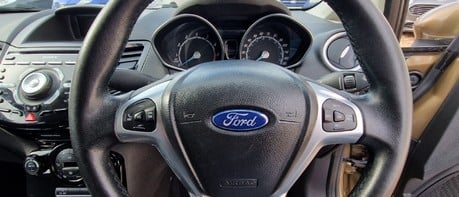 Ford Fiesta TITANIUM.. 1 PREVIOUS OWNER.. 10 MAIN DEALER SERVICES.. NO ROAD TAX 1
