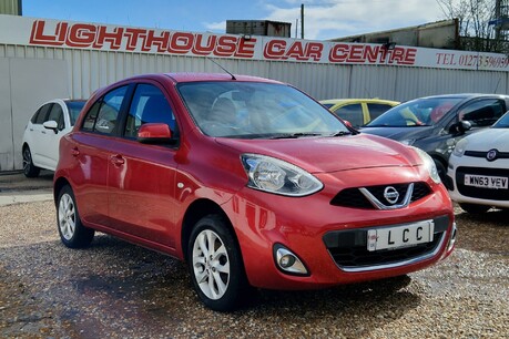 Nissan Micra ACENTA.. 5 MAIN DEALER SERVICES.. £35 R/TAX