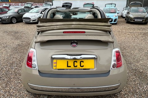 Fiat 500 LOUNGE AUTOMATIC. CONVERTIBLE.. 7 SERVICES..BLUE AND ME.£20 ROAD TAX 11