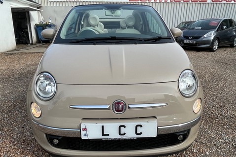 Fiat 500 LOUNGE AUTOMATIC. CONVERTIBLE.. 7 SERVICES..BLUE AND ME.£20 ROAD TAX 13