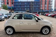 Fiat 500 LOUNGE AUTOMATIC. CONVERTIBLE.. 7 SERVICES..BLUE AND ME.£20 ROAD TAX 1
