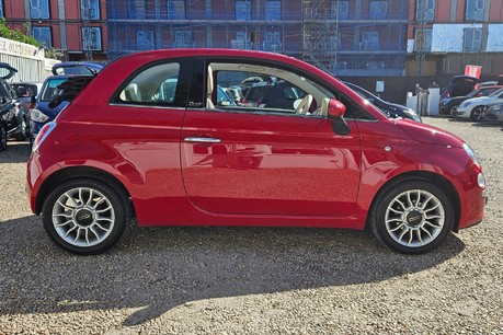 Fiat 500 STUNNING 1.2 LOUNGE CONVERTIBLE £35 ROAD TAX! 6 SERVICES!