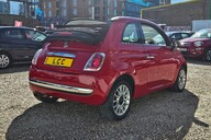 Fiat 500 1.2 LOUNGE CONVERTIBLE £35 ROAD TAX! 6 SERVICES!! LAST OWNER SINCE 2015 25