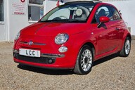 Fiat 500 1.2 LOUNGE CONVERTIBLE £35 ROAD TAX! 6 SERVICES!! LAST OWNER SINCE 2015 23