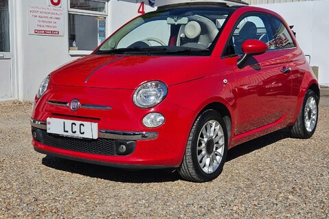 Fiat 500 1.2 LOUNGE CONVERTIBLE £35 ROAD TAX! 6 SERVICES!! LAST OWNER SINCE 2015 23