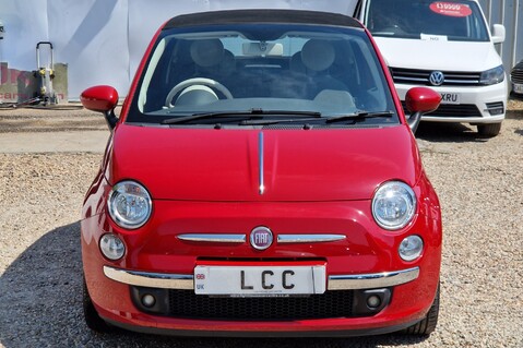 Fiat 500 1.2 LOUNGE CONVERTIBLE £35 ROAD TAX! 6 SERVICES!! LAST OWNER SINCE 2015 5