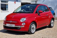 Fiat 500 1.2 LOUNGE CONVERTIBLE £35 ROAD TAX! 6 SERVICES!! LAST OWNER SINCE 2015 7