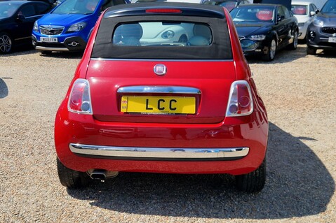 Fiat 500 1.2 LOUNGE CONVERTIBLE £35 ROAD TAX! 6 SERVICES!! LAST OWNER SINCE 2015 13