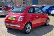 Fiat 500 1.2 LOUNGE CONVERTIBLE £35 ROAD TAX! 6 SERVICES!! LAST OWNER SINCE 2015 12